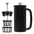 P3 French Press Coffee Maker - Standard Black